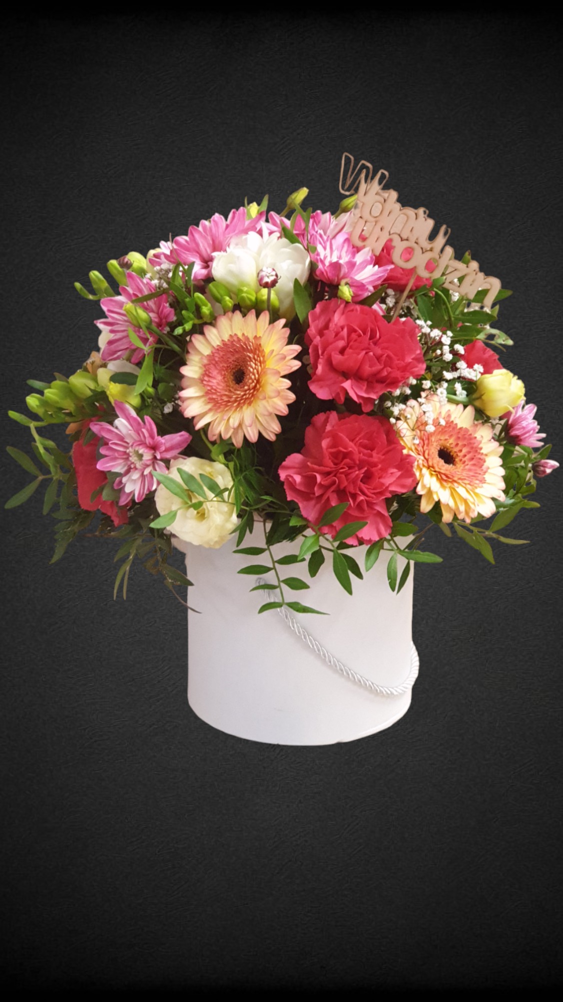 Flowerbox z kwiatów mieszanych - obrazek 4