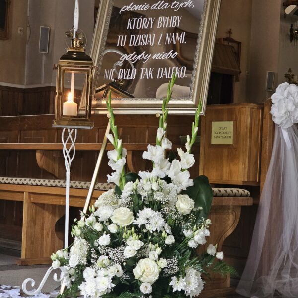 Lustro Ta świeca płonie