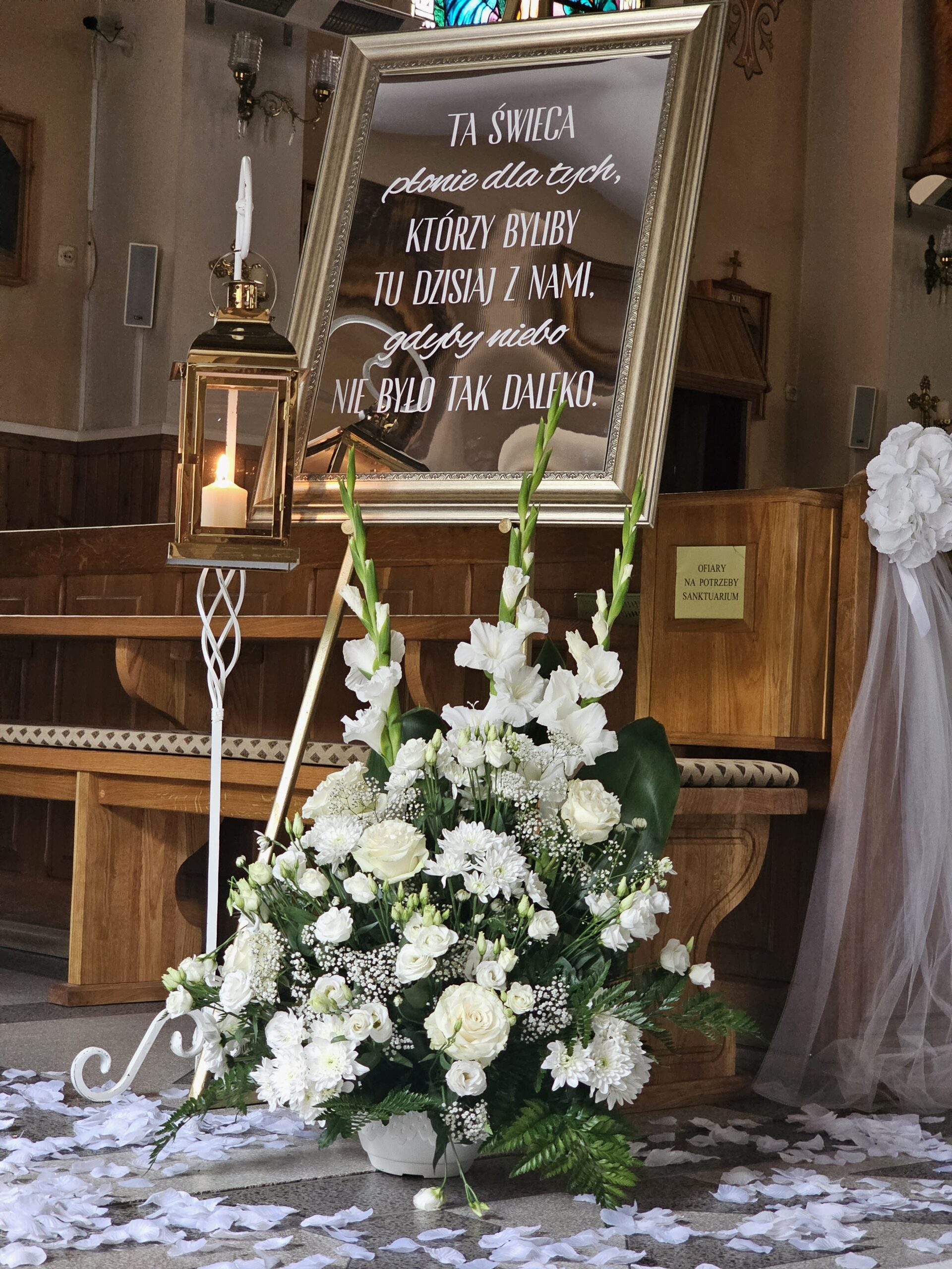 Lustro Ta świeca płonie